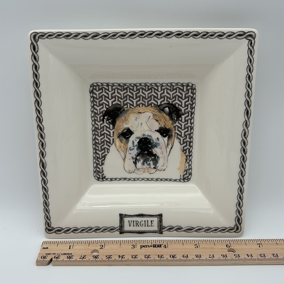 Gien "Virgile" Darling Dog Large Candy Tray - Picture 5 of 6